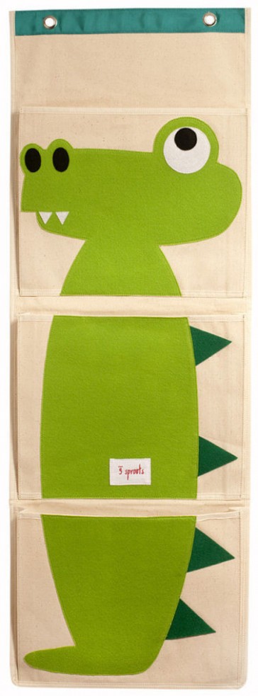 3 Sprouts - Wall Organizer - Crocodile
