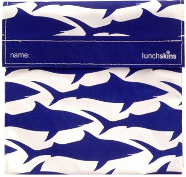 Lunchskins - Sandwich Bags - Navy Shark