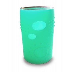 Silikids - Siliskin Glass 6oz - Sea Green - 2pk