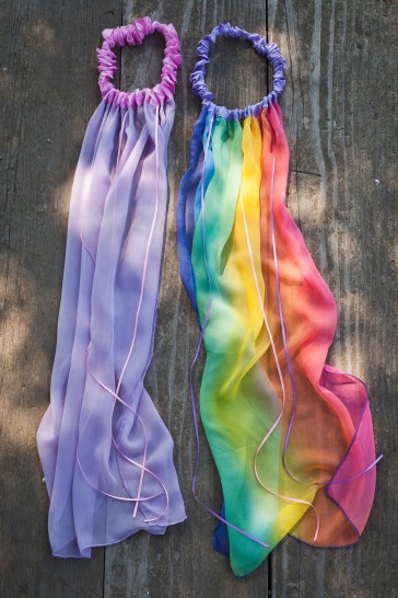 Sarah's Silks - Veil - Rainbow