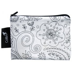 Colibri - Small Reusable Bag - Colour Your Own - Flowers