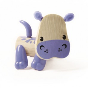 Hape - Bamboo Mini-mals -  Hippo