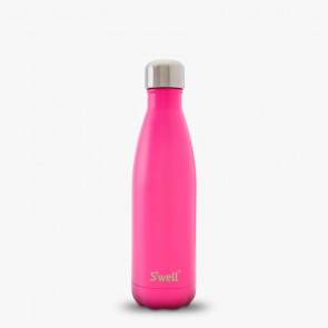 S'well Stainless Water Bottle 17oz Satin Collection - Bikini Pink