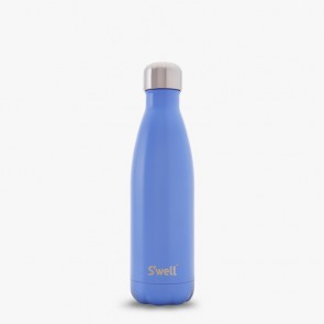S'well Stainless Water Bottle 17oz Satin Collection - Monaco Blue