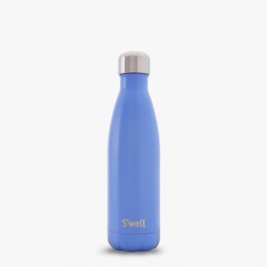 S'well Stainless Water Bottle 17oz Satin Collection - Monaco Blue