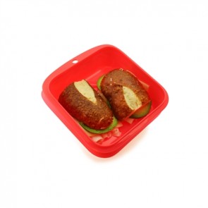 Goodbyn Salad or Sandwich Container - Red