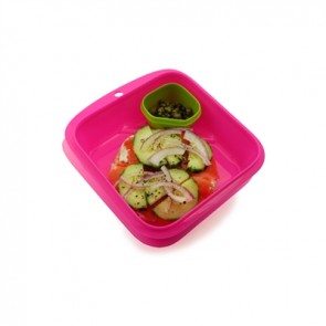 Goodbyn Salad or Sandwich Container - Pink