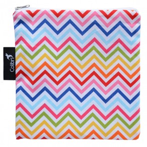 Colibri - Large Reusable Bag - Rainbow Chevron