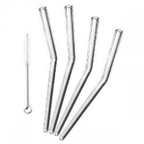 Glass Dharma - 9.5mm Drink Glass Straw - 4pk