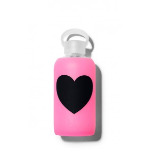 bkr Glass Water Bottle 500ml - Bambi Heart