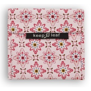 Keep Leaf - Reusable Baggie - Large - Floral