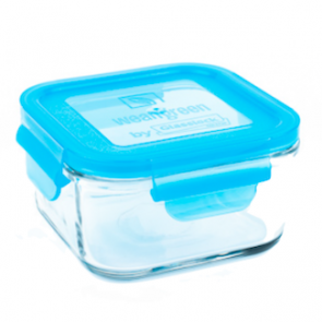 Wean Green - Glass Lunch Containers 16oz (490ml) - Blueberry