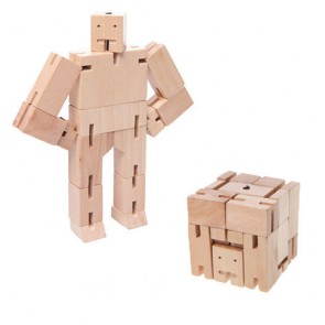 Cubebot - Micro Cubebot - Natural Wood