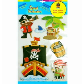 Great Pretenders - Pirate 3D Wall Stickers