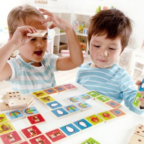 Hape  - Zoo Animals - Mix + Match