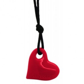 Jellystone Junior Heart Pendant - Scarlet Red