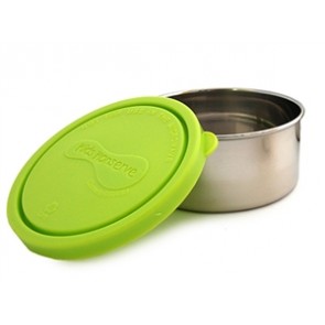 Kids Konserve - Medium Round Food Container 8 oz - Lime