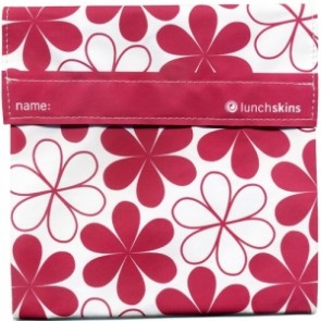 Lunchskins - Sandwich Bags - Berry Blossom