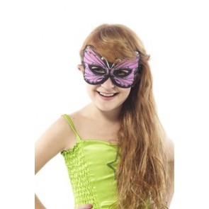 Dreamy Dress-Ups - Fantasy Monarch Butterfly Mask - Purple