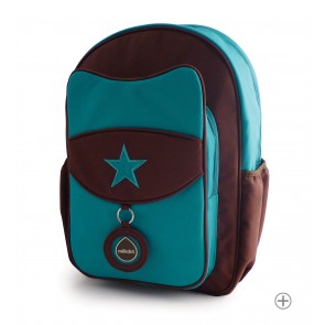 Milkdot - Top Kat Backpack w/Snack Pouch - Blue Raspberry