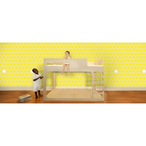 Pop & Lolli - Dottiliscious Wall Paper - Yellow Bubble