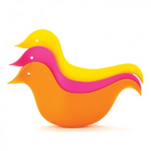Skip Hop - Dunck Bath Toys - Orange/Pink