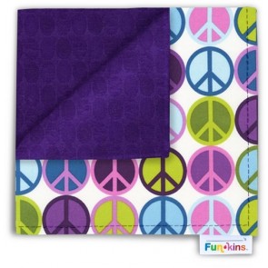 Funkins - Cloth Napkin - Purple Peace