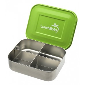 LunchBots - Quad - Lime Green