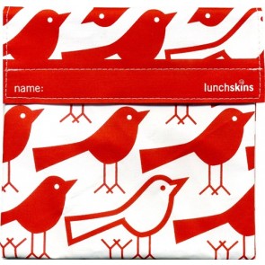 Lunchskins - Sandwich Bags - Red Bird