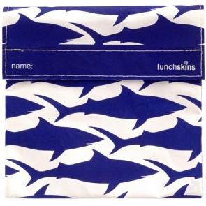 Lunchskins - Sandwich Bags - Navy Shark