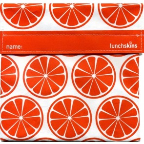 Lunchskins - Sandwich Bags - Tangerine