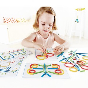 Hape  - Rings + Sticks