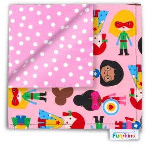 Funkins - Cloth Napkin - Super Hero Girls