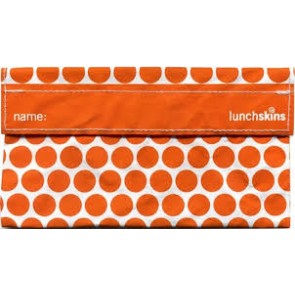 Lunchskins - Snack Bags - Tangerine Dot
