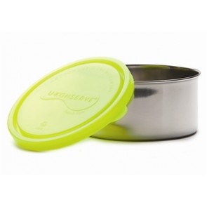 U Konserve - Large Round Food Container 16 oz - Neon Green