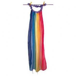 Sarah's Silks - Veil - Rainbow