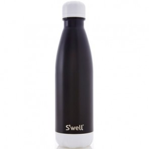 S'well Stainless Water Bottle 17oz Colourblock Collection - Black Tie