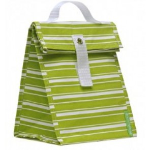 Lunchskins - Lunch Tote - Green Stripe