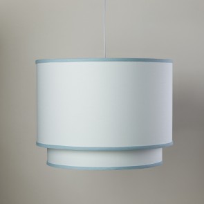 Oilo Studio - White Double Cylinder -Aqua