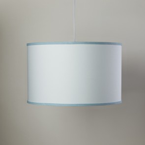 Oilo Studio -White Large Cylinder - Aqua