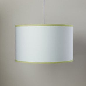 Oilo Studio -White Large Cylinder - Spring Green