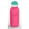 Squeasy Gear - 16 oz Silicone Reusable Sport Bottle - Pink