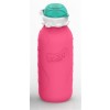 Squeasy Gear - 16 oz Silicone Reusable Sport Bottle - Pink