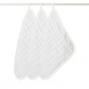 Aden + Anais - Scrub 3pk Washcloth Set - Water Baby (White)