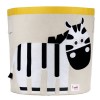 3 Sprouts Storage Bin - Zebra