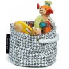 Keep Leaf - Storage Bin - Small - Black and White