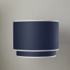 Oilo Studio - Solid Double Cylinder - Cobalt Blue